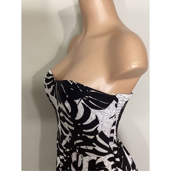 New. Rachel Roy palm leaf bandeau dress. Size 4. - Picture 8 of 12